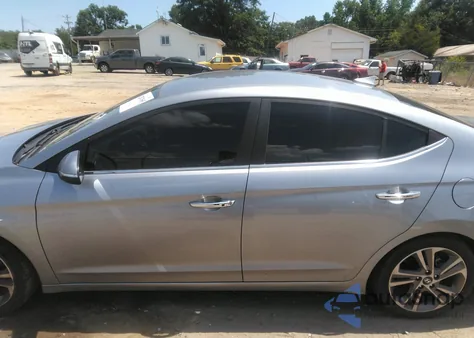 2017 Hyundai Elantra Limited from USA, damaged, VIN 5NPD84LF5HH059013